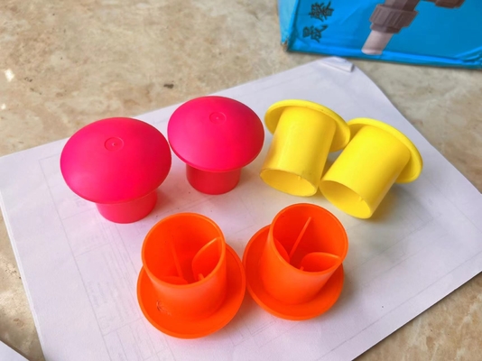 오스트레일리아 플라스틱 레버 예방 모자 오렌지 색상 PE 10 ~ 32mm