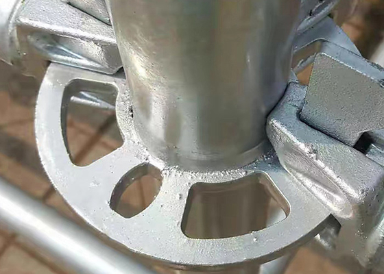 48.3mm/42mm 튜브 지름 링클록 스캐폴딩 윙 연결 및 자동 용접
