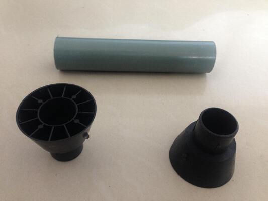 D18 Plastic Formwork Conical End Piece Sealing Cone PVC Z bar Cone