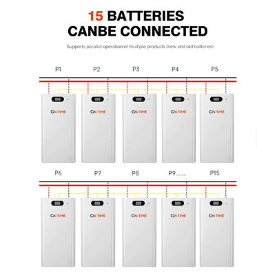 16kWh 전용 에너지 저장 장치 10-20kW 통합 리?? 이온 배터리 48V 태양광 발전