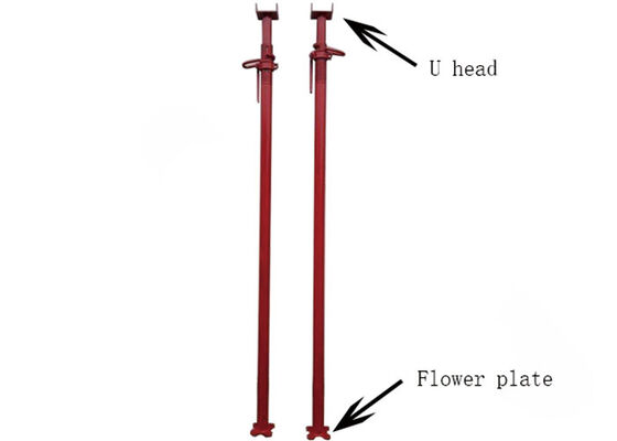 Heavy Duty Construction Support Prop Galvanized Surface Fast Installation