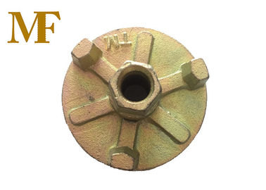 200kN 거푸집 체계 부속품 16MM 황금 3개의 닻 날개 견과