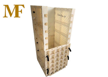 OEM 건축 플라스틱 란 Formwork 400 * 400mm 광속 Formwork
