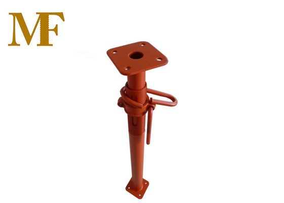 금속 성인 아연 도금 지지대 스크류 잭 포스트 지지대