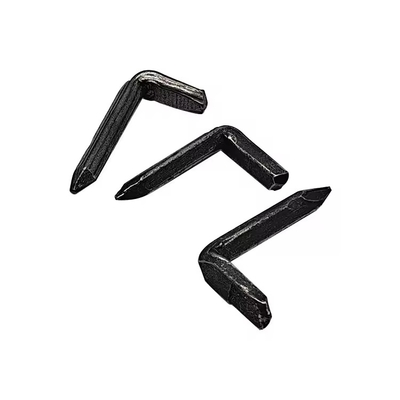 15mm-120mm 가연 된 머리가 없는 고정 장치 L 모양의 철제 손톱 중용